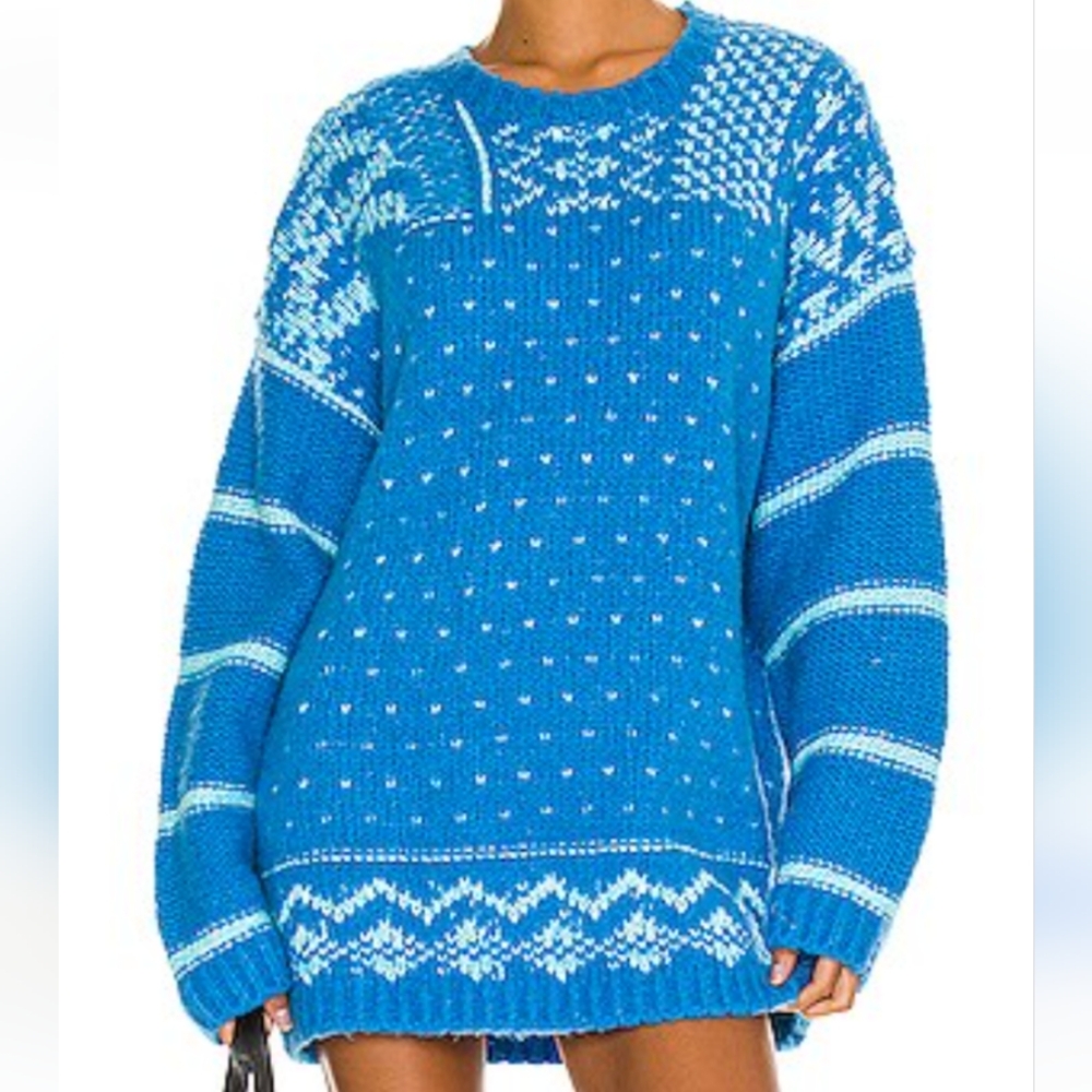 Free People Snow day pullover sweater
